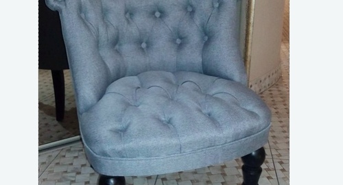 Обшивка стула на дому. Туринск